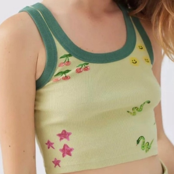 Urban Outfitters Tops - coney island picnic x uo icons ribbed tank top